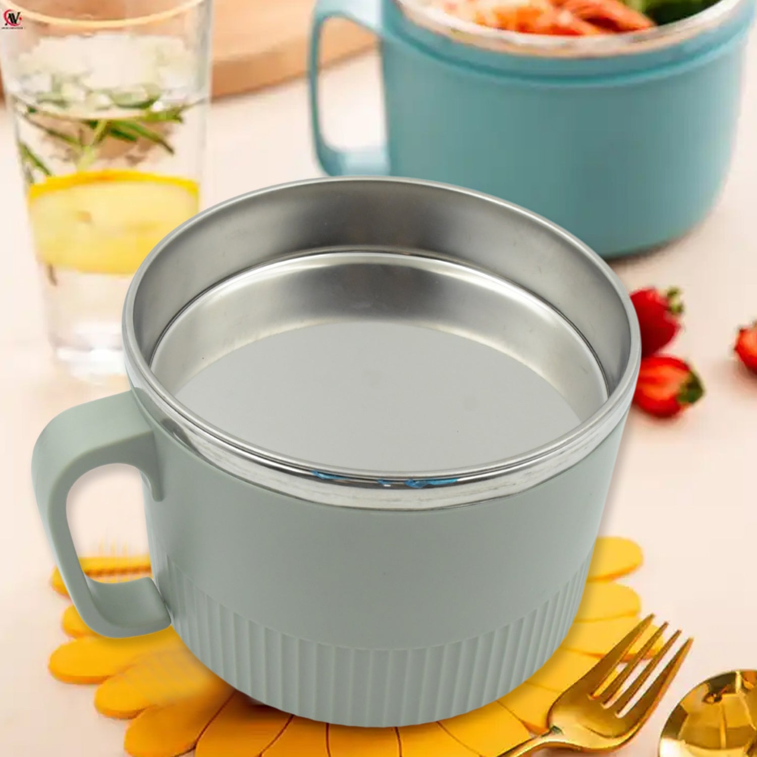 Vacuum Food Flask, Insulation Large Capacity Double Layer Structure Non Slip Labor Saving and Safe Stainless Steel Inner Tank Lunch Box/ Noodle Bowl for Camping Picnic for School Office Outdoor (1 Pc) Vacuum Food Flask, Insulation Large Capacity Double Layer Structure Non Slip Labor Saving and Safe Stainless Steel Inner Tank Lunch Box/ Noodle Bowl for Camping Picnic for School Office Outdoor (1 Pc)